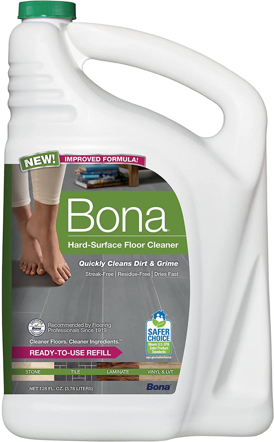 Bona Unscented Quick-Clean Mopping Solution