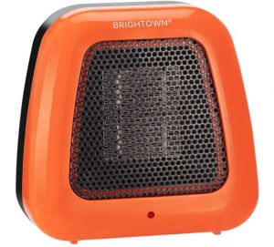 Brightown 400-Watt Low Wattage Mini Desk Heater