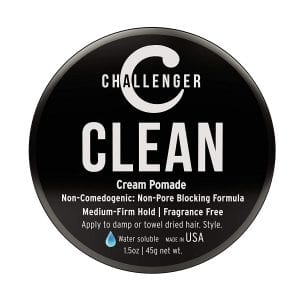 Challenger Clean Matte Cream Medium-Firm Hold  Pomade