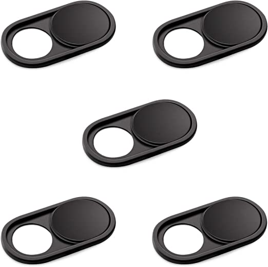CloudValley Grooved Webcam Privacy Covers, 5-Pack