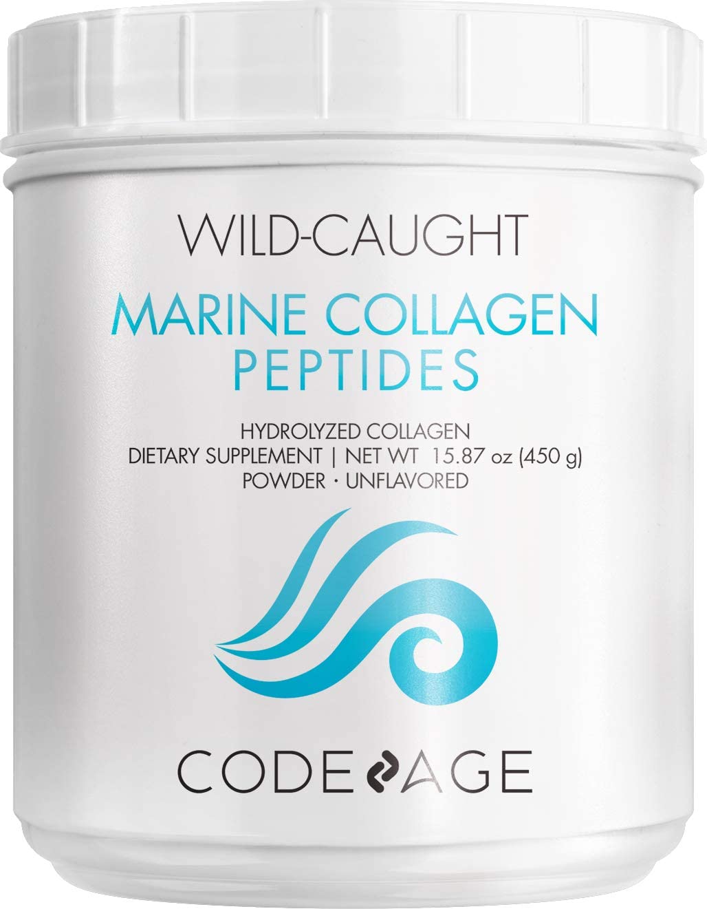 Codeage Non-GMO Paleo Marine Hydrolyzed Collagen Protein Powder