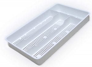 Dial Industries Easy Clean Thin Flatware Tray