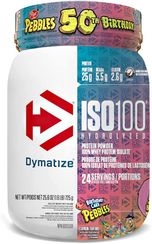 Dymatize ISO100 Scientifically Proven Whey Protein Isolate Powder, Chocolate Peanut Butter