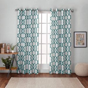 Exclusive Home Kochi Linen Grommet Top Curtains