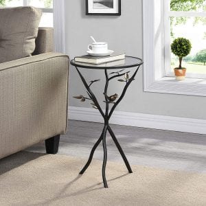 FirsTime Bird & Branches Tripod Accent Table