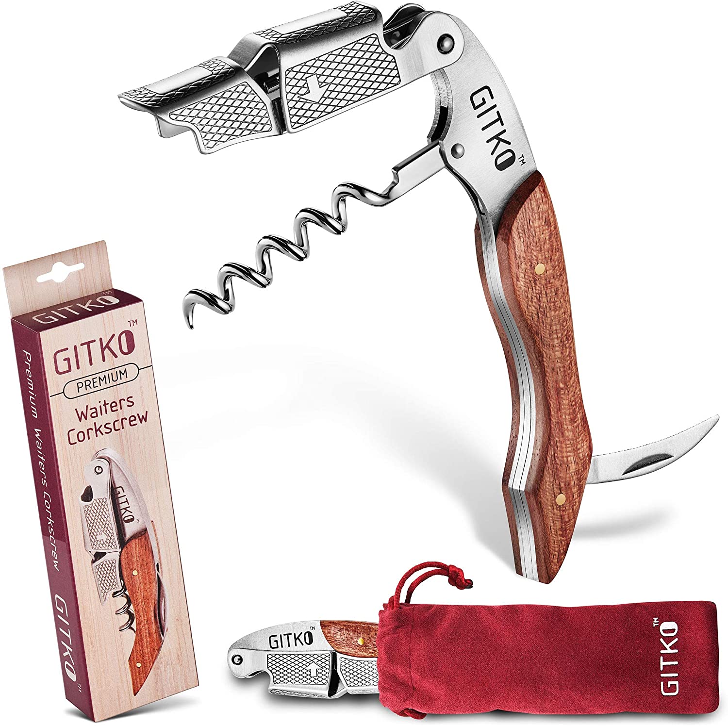 Gitko Wine Opener & Waiters Corkscrew