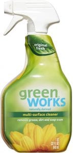 Green Works All Natural Household Cleaner Multi-Surface Spray, 3-Pack