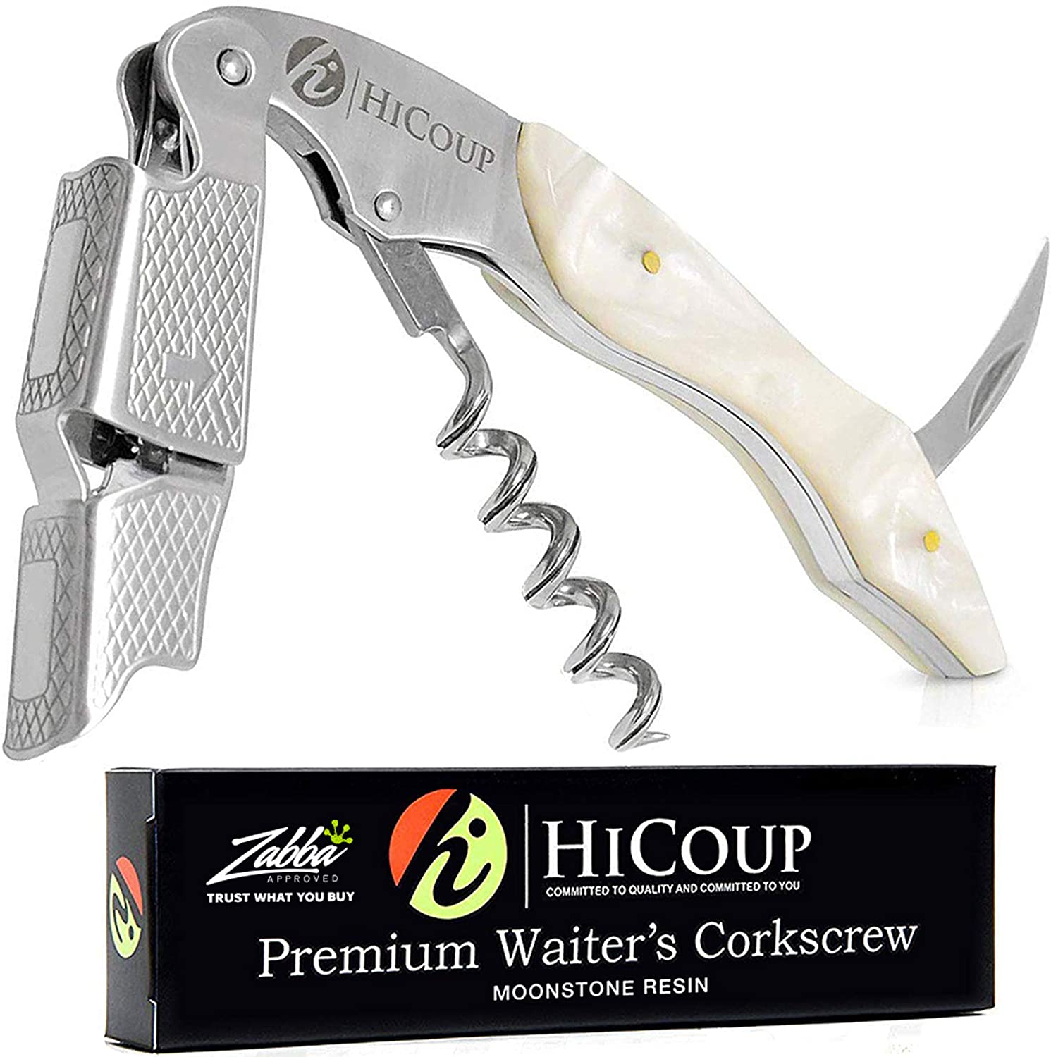 HiCoup Professional All-In-One Waiter’s Corkscrew