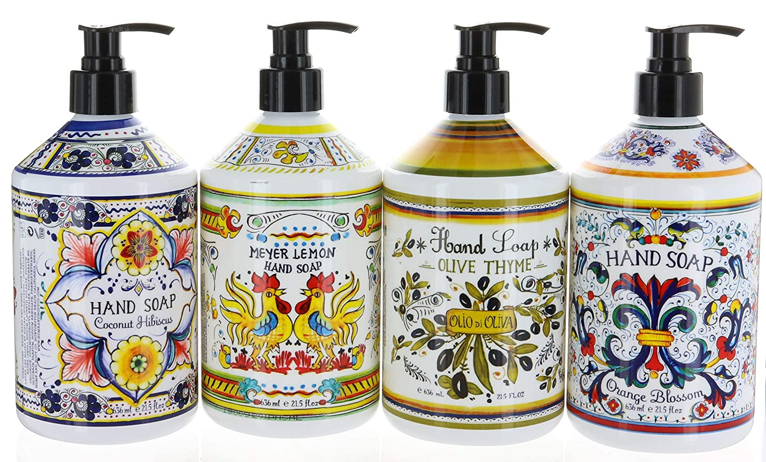 Home & Body Company Italian Decorative Hand Soap, 4-Pack