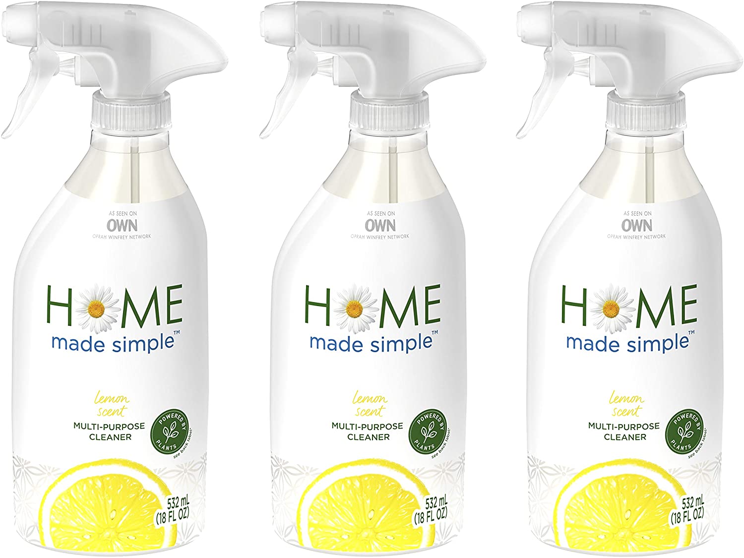 Home Made Simple All Natural Household Cleaner Lemon Scent, 54-Oz