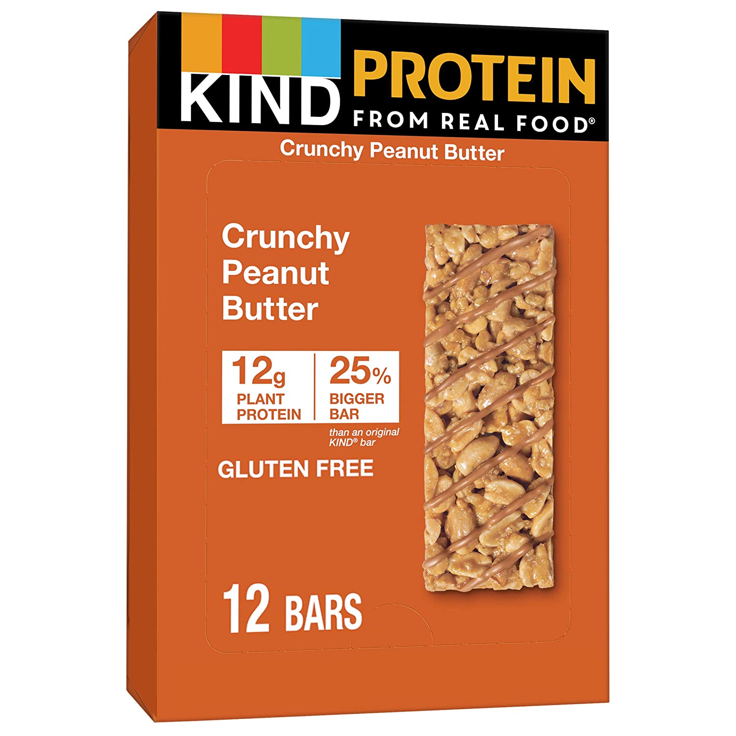 KIND Nutrient-Dense Protein Bars For Breakfast, 12-Count