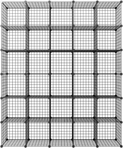 KOUSI Multifunctional Wire Cubes Basement Storage