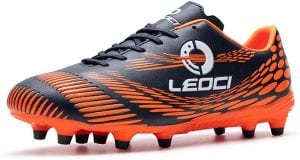 LEOCI Orange Women’s Soccer Cleats