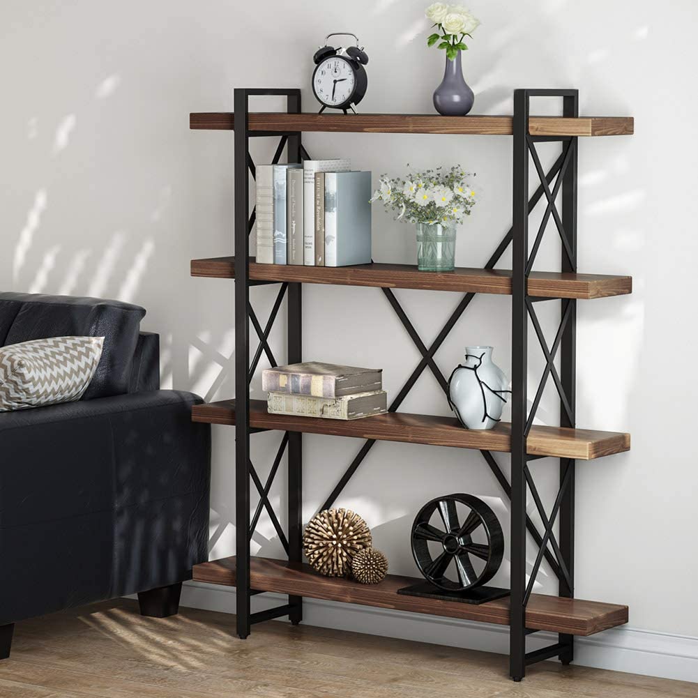 LITTLE TREE Solid Wood Bookcase, 3-Tier