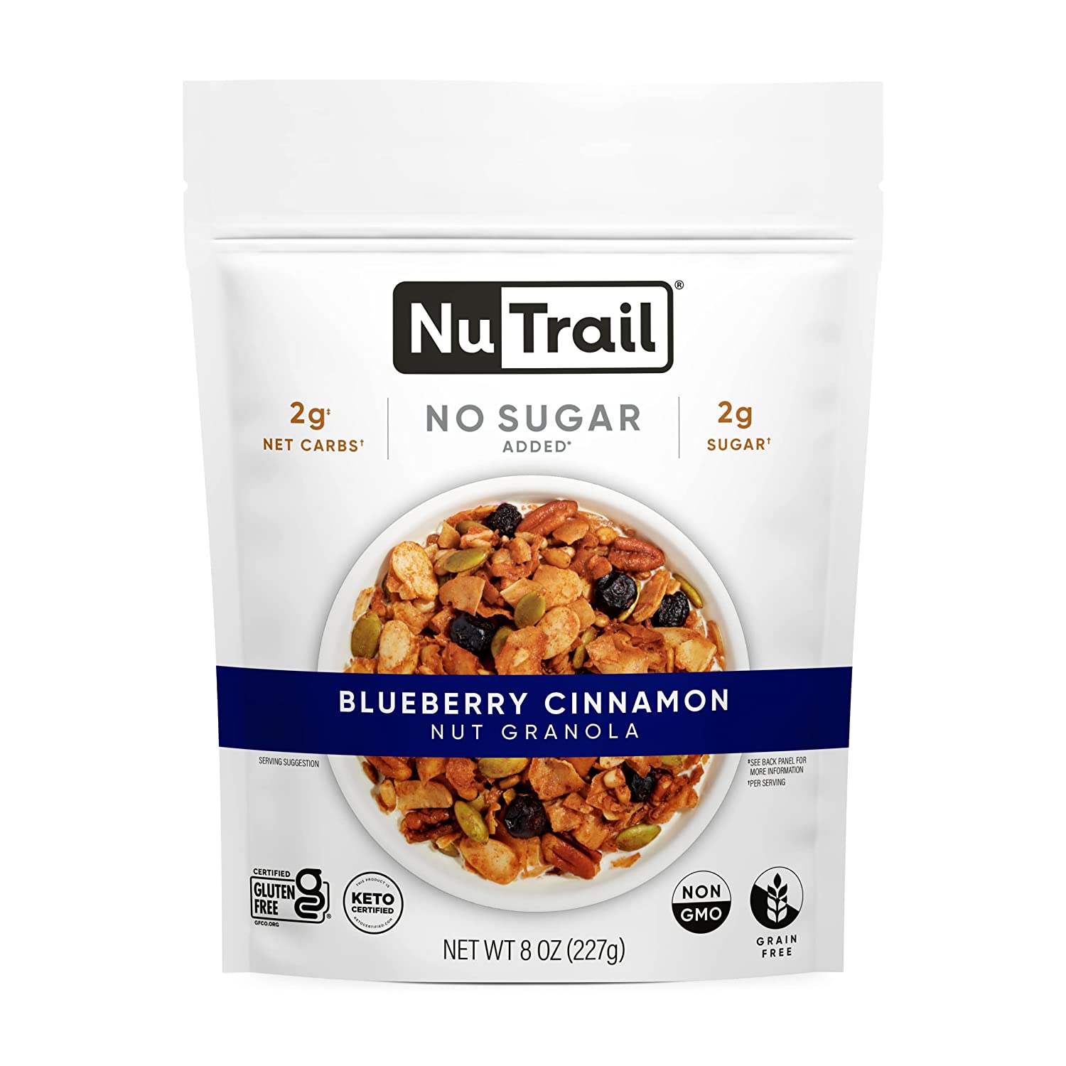 NuTrail Low Carb Grain-Free Hot/Cold Granola