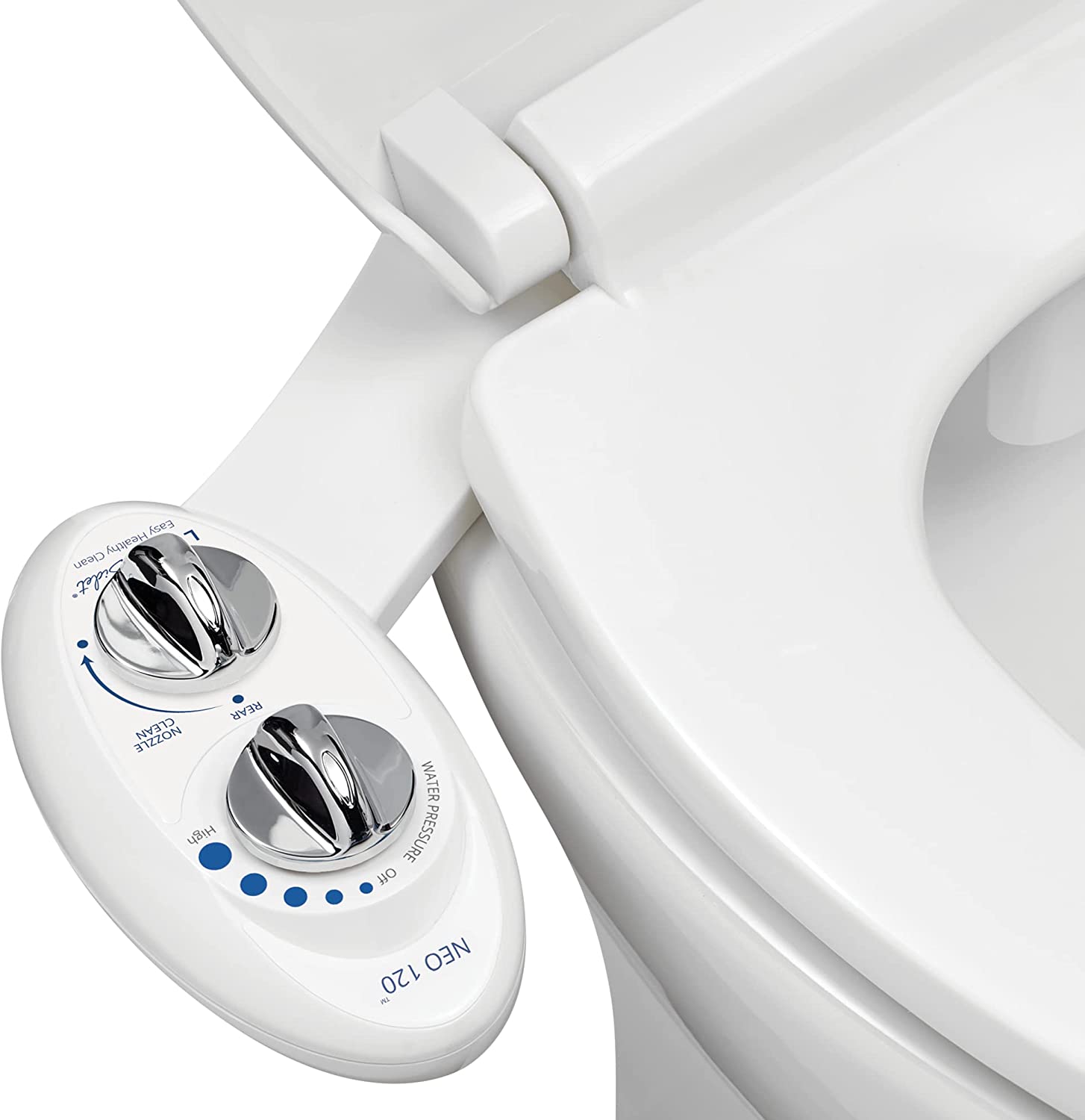 Luxe Bidet Neo 120 Hygienic Eco-Friendly Bidet Toilet Attachment
