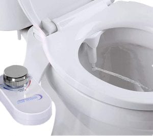Nifogo Non-Electric Self-Cleaning Mechanical Bidet Toilet Attachment