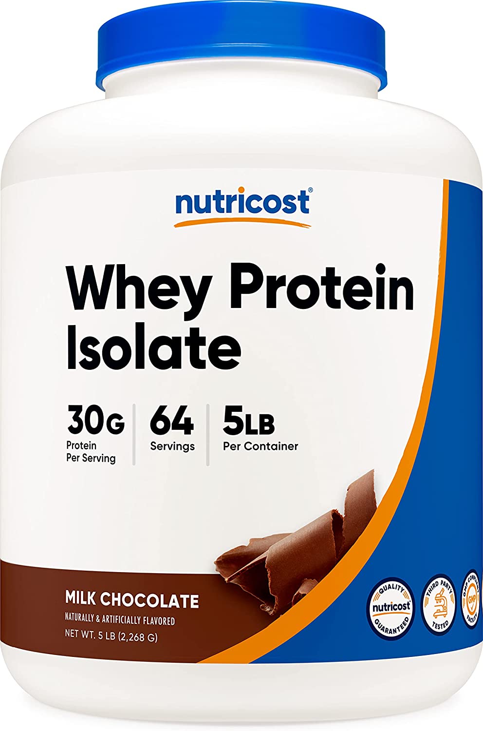 Nutricost Gluten-Free Whey Protein Isolate Powder, Milk Chocolate