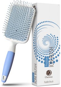 Osensia Anti-Static Soft Grip Paddle Hair Brush