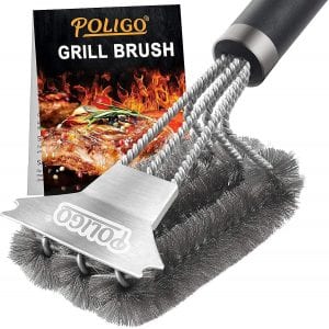 POLIGO Sharp Hanging Grill Cleaner Brush