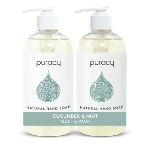 Puracy Foaming Plant-Based Hand Soap, 2-Pack