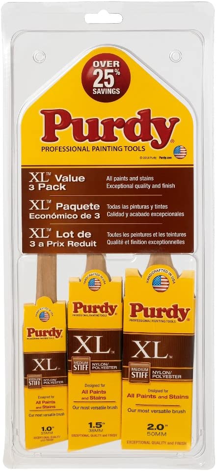 Purdy Professional Paint Brushes For Home, 3-Piece