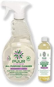 PUUR Home All Natural Household Cleaner Spray And Concentrate, 36-Ounce