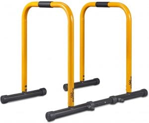 RELIFE Heavy Duty Stabilizer Parallette Push Up Stand