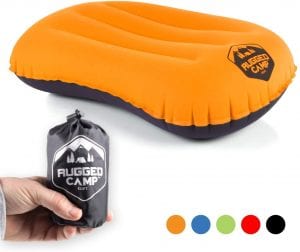 Rugged Camp Ultralight Inflatable Travel Pillow