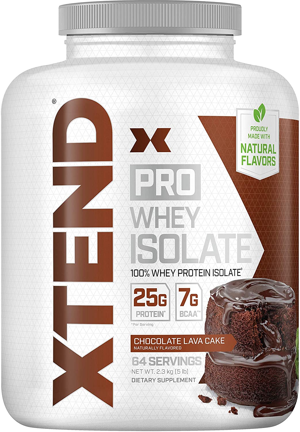 Scivation XTEND NSF-Tested Keto Whey Protein Isolate Powder, Chocolate Lava Cake