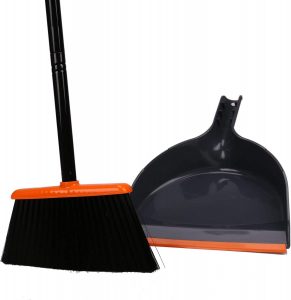 TreeLen Angle Sweeping Broom & Dustpan Set