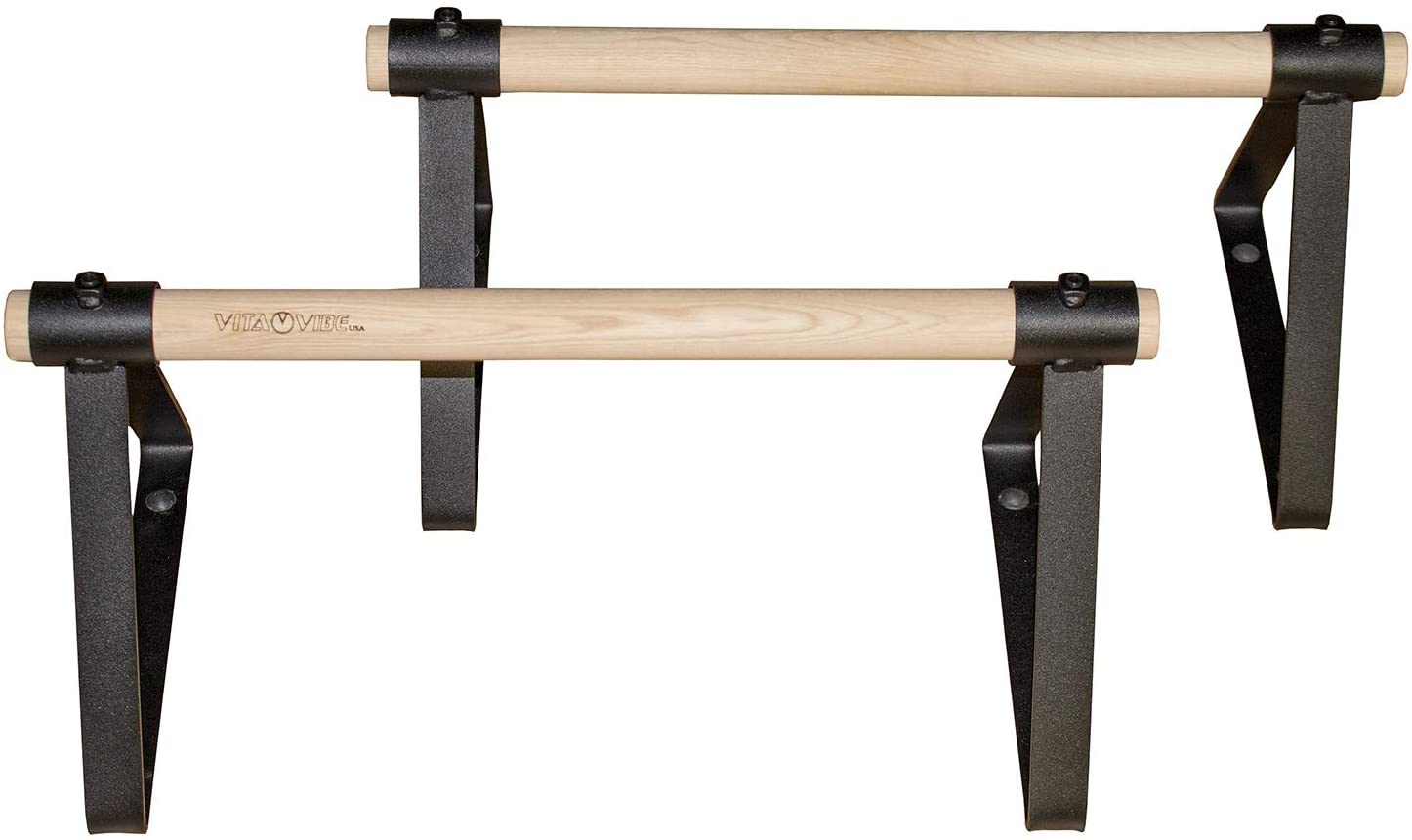Vita Vibe Wood Lightweight Parallette Bars