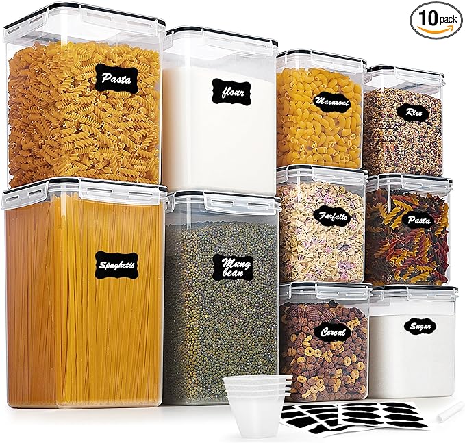 Vtopmart Airtight BPA Free Food Storage Containers, 10-Piece