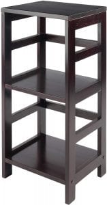 Winsome Leo Storage Shelf Accent Table