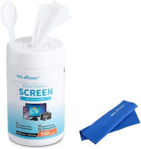 XHL-Oumin Residue-Free Screen Cleaning Wipes, 100-Count