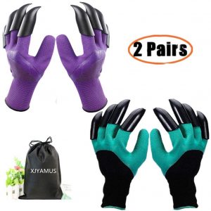 XJYAMUS Universal Size Garden Genie Claw Gloves Tool