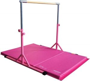 Z ATHLETIC Expandable Adjustable Gymnastics Kip Bar