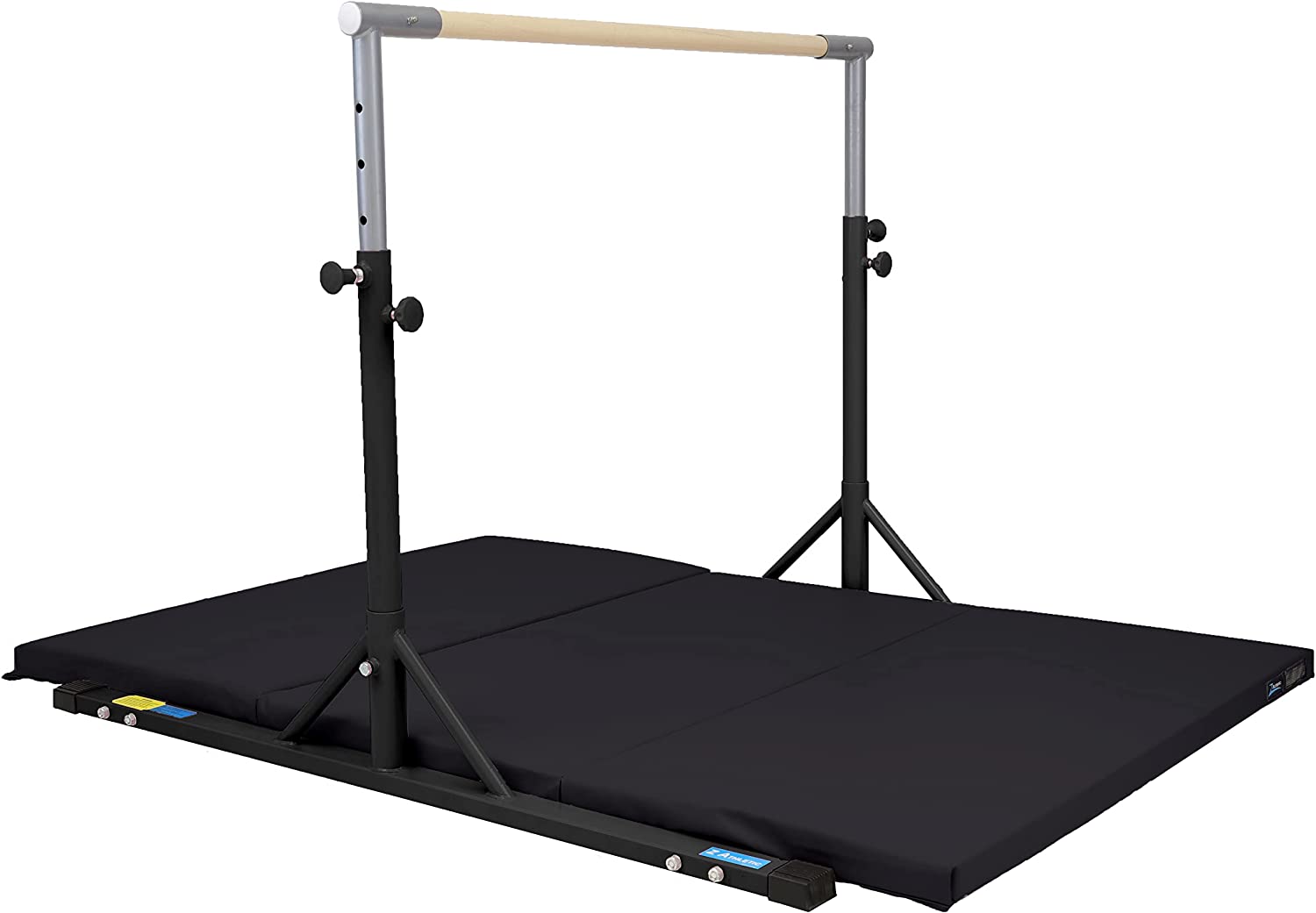 Z ATHLETIC Expandable Adjustable Home Training Gymnastics Kip Bar
