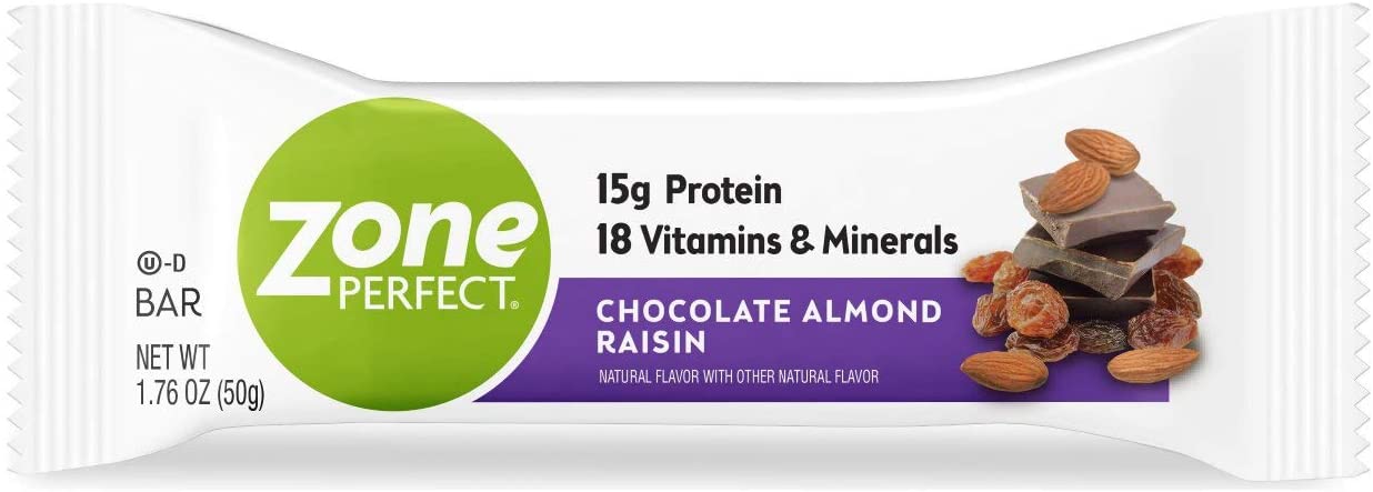 ZonePerfect Gluten Free Protein Bars For Breakfast, 30-Count