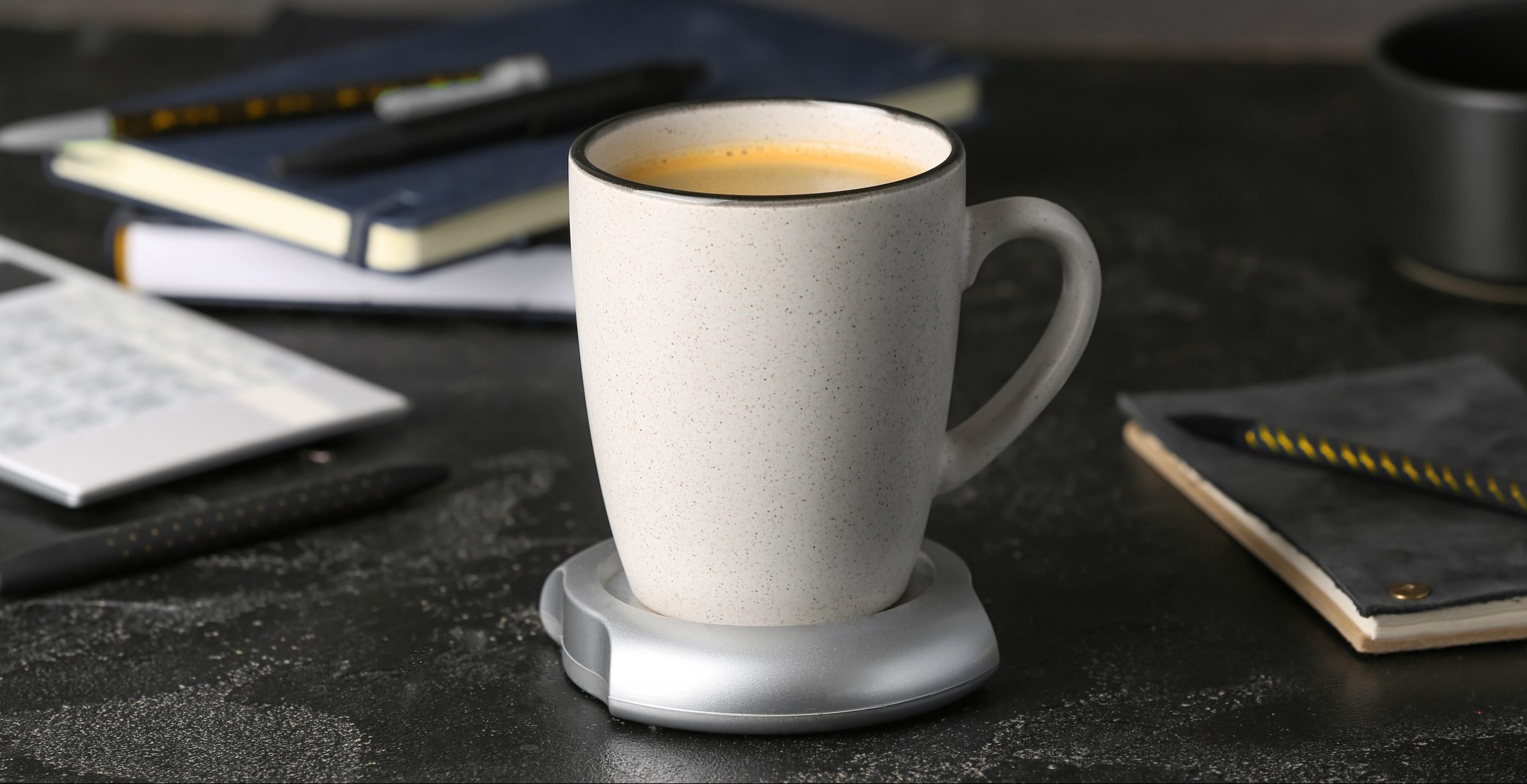 Cosori Coffee Mug Warmer & Mug Set Premium 24Watt Stainless Steel, Best  Gift New