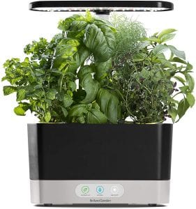 AeroGarden Black Harvest GMO-Free Natural Herb Garden Kit