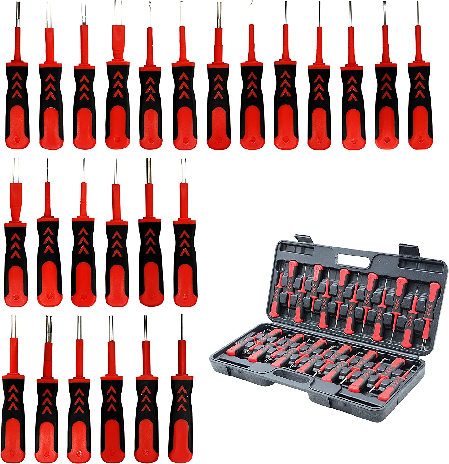 AFA Tooling Approved for Automotive Stainless Steel Terminal Removal Tool, 25-Piece