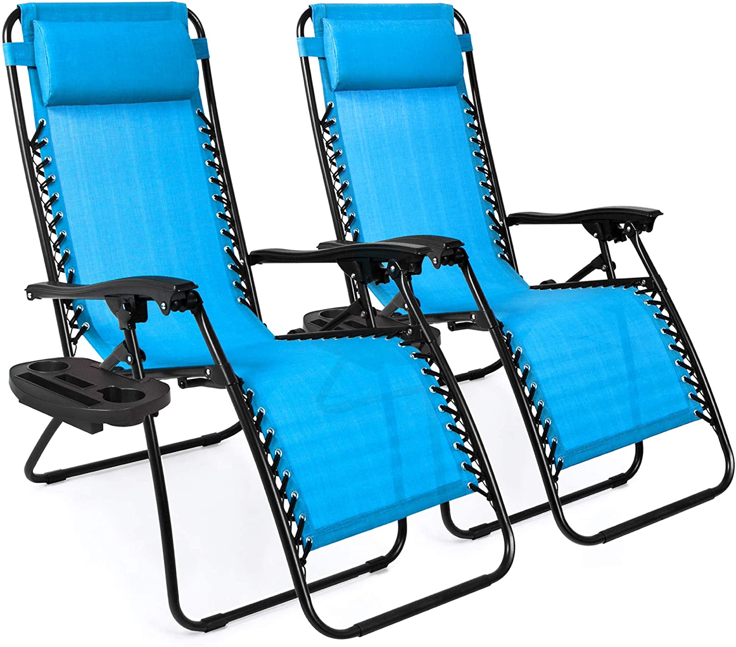 Best Choice Detachable Tray Zero Gravity Chair, 2-Piece