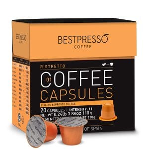 Bestpresso Coffee Ristretto Blend Nespresso Pods