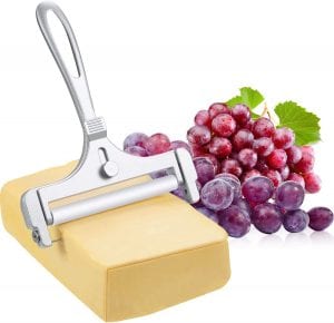 Boao Adjustable Thickness Stainless Steel Wire Cheese Slicer
