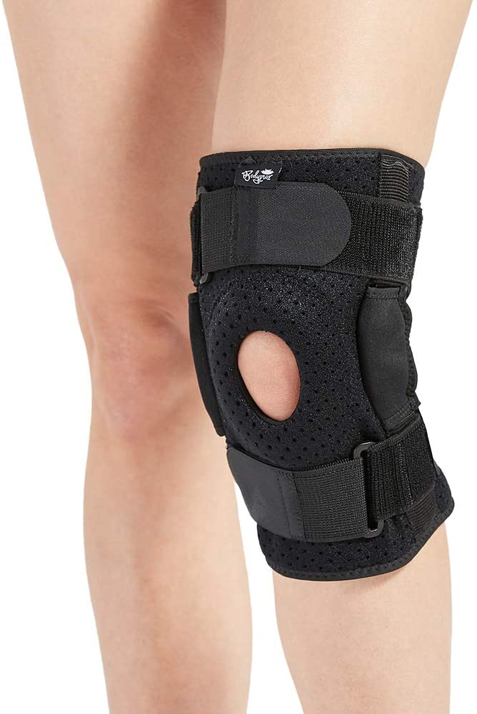 Bodyprox Hinged Unisex Knee Brace Lacrosse Pads
