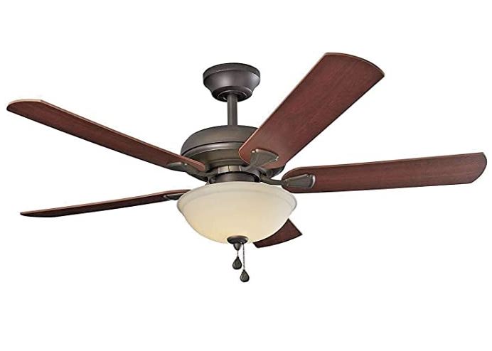 Brightwatts LED Energy Efficient Ceiling Fan For Bedroom, 52-Inch