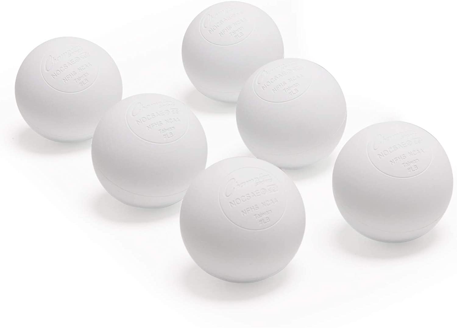Champion Sports Official Gym Lacrosse Balls, 12-Pack