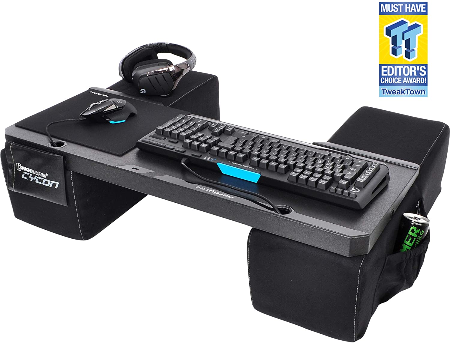 titel Utilfreds underskud Couchmaster CYCON The Couch Gaming Desk