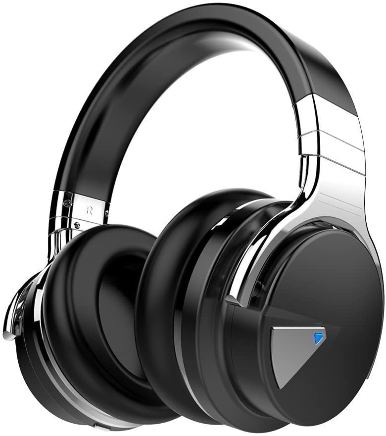 COWIN E7 Comfortable Active Noise Cancelling Bluetooth Over-Ear Headphones